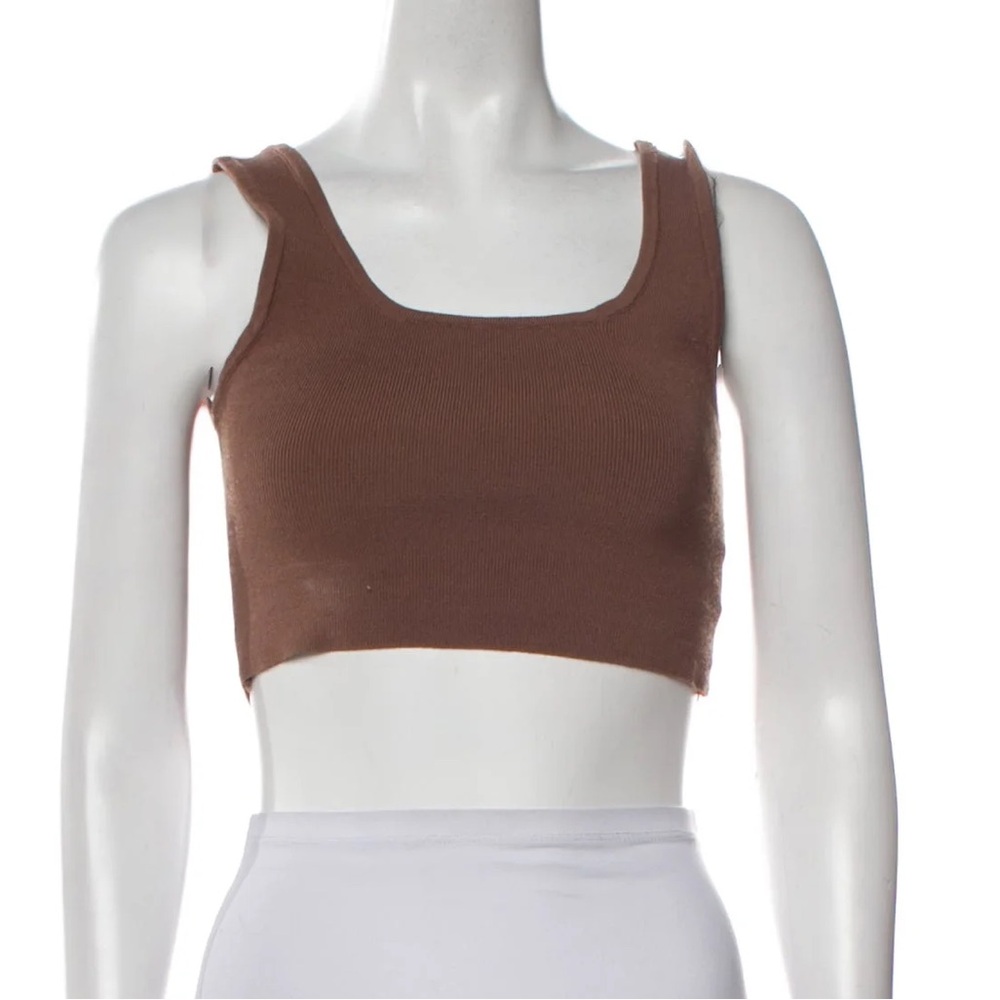 DISSH Brown Crop Top